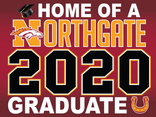 Northgate Graduate Lawn Sign - Image 2