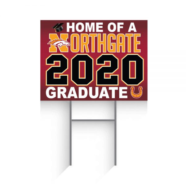 Northgate Graduate Lawn Sign